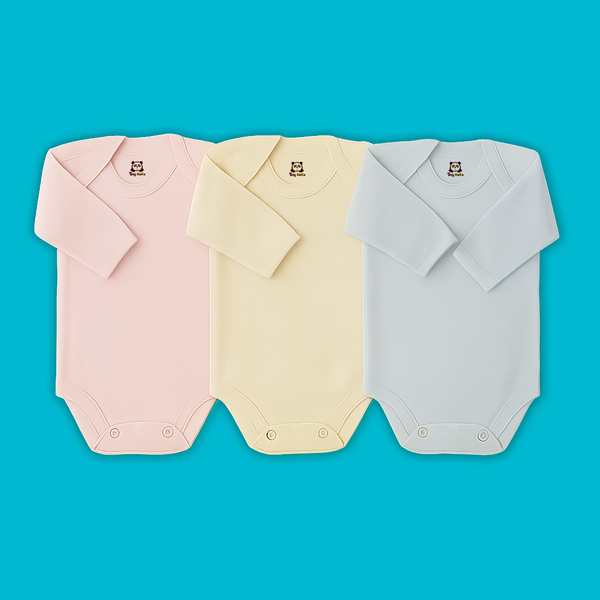 Plain Bodysuit Pack of 3