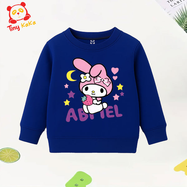 Kuromi Royal Blue Sweatshirt For Girls