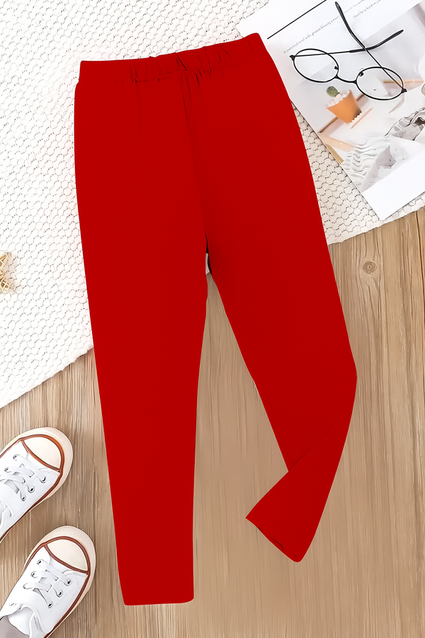 Girls Red Tights