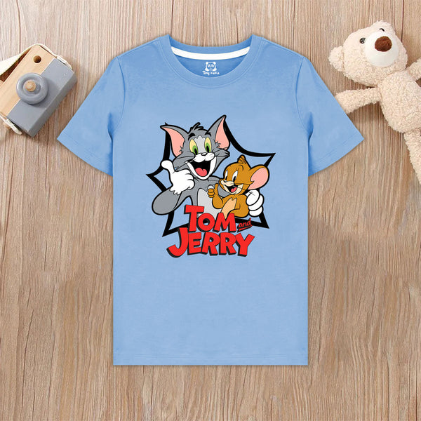 Tom & Jerry Sky T-Shirt For Kids
